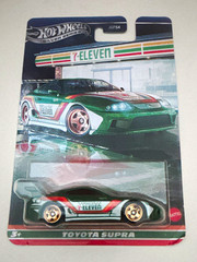 2025 Hot Wheels Silver Series Seven Eleven Toyota Supra Exclusive 7/11 Green