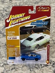 Johnny Lightning Blue Metallic 1954 Chevy Corvair Concept Car 1/64 JLCG032 A