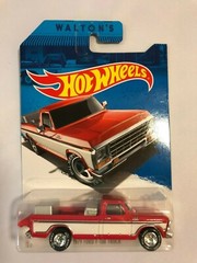 Hot Wheels 1979 Ford F150 Truck Real Rider Wheels Mattel Walton Museum Exclusive