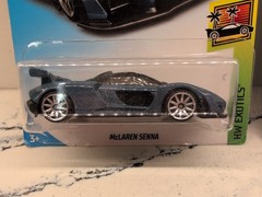 Hot Wheels McLaren Lot Of 4 Speedtail, Senna, 7205, P1, HW Exotics Blue, Purple