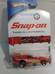 2007 Hotwheels Snap-On Red Cruz Pedregon Nitro Funny Car # 3 Of # 4 1/64 Scale