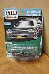 2020 AUTO WORLD MUSCLE WAGONS 1975 BUICK ESTATE WAGON VERDE MIST POLY R2-VB