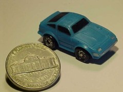 1.3 INCH 1988 Mazda RX-7 Funrise Galoob Micro 1/100 Plastic Mint Loose