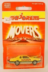 Majorette Movers # 217 Yellow Ford Thunderbird 1:67