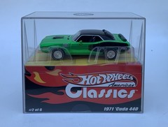 Hot Wheels RLC American Classics 1:43 Green 1971 ‘CUDA 440, #00635/02000