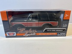 1978 Ford Bronco Diecast Model car: 1/24 Scale, New In the Box By Motor Max