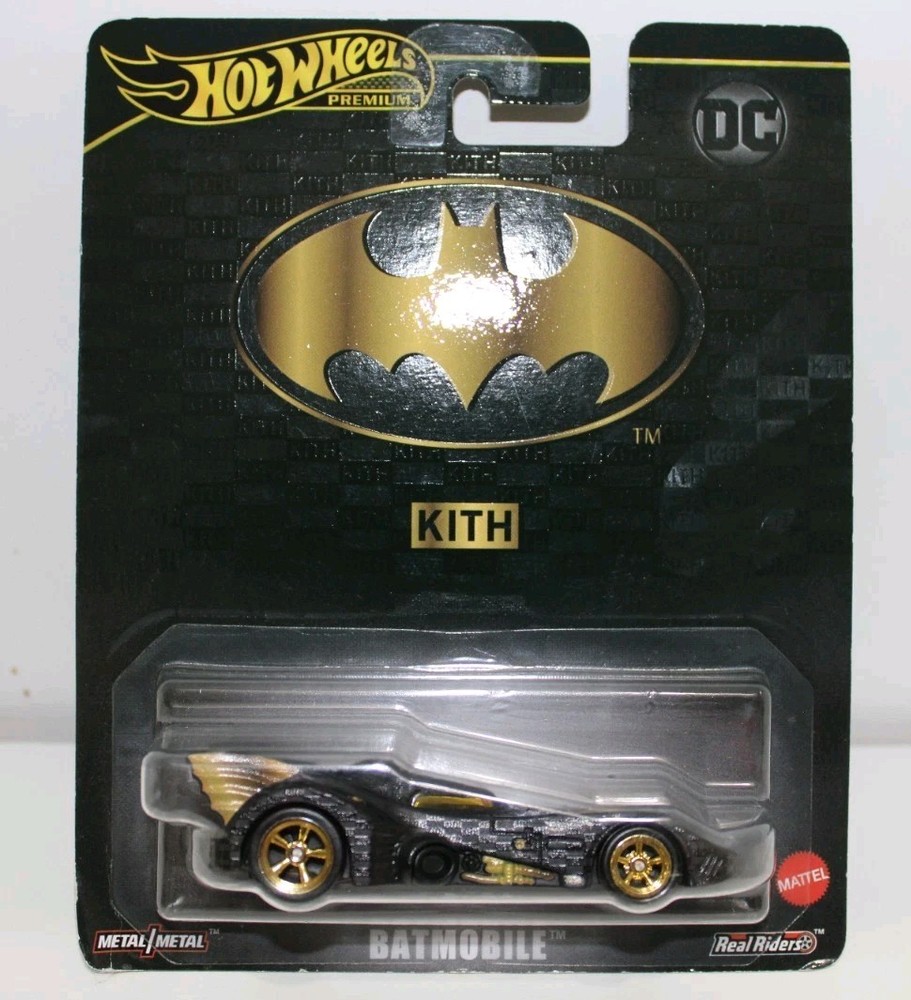 Batman x Kith for Hot Wheels 1989 Batmobile Limited Edition Collectible Die-Cast
