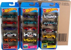 Hot Wheels Cars or Trucks 5 Pack Bundle 3 Themed Sets of 5