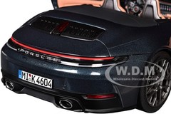 2024 PORSCHE 911 CARRERA S CABRIOLET YACHTING BLUE 1/18 DIECAST BY NOREV 187180