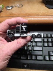 Vintage Yatming Kenworth W900 Aerodyne Cab Semi 3.5″ Diecast HO Scale Model 80s