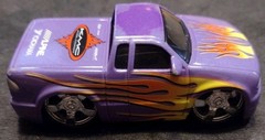2003 Hot Wheels Hot Tunerz 2002 Chevrolet S-10 Purple 1:55 Scale S10 Chevy Truck