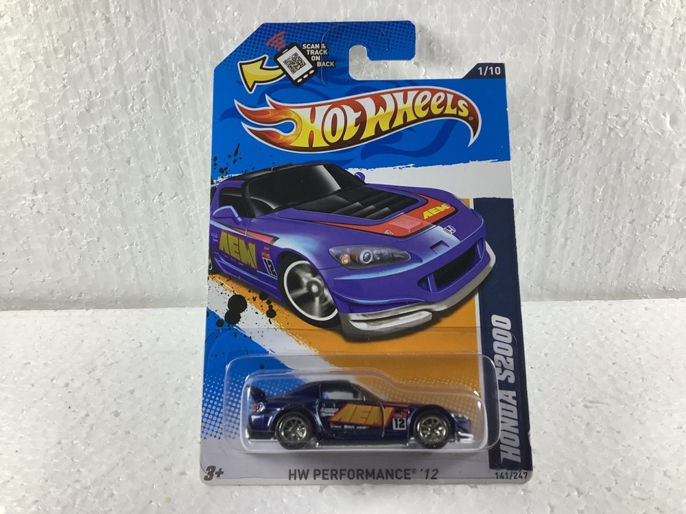 Hot WHEELS HONDA S2000 Super Treasure Hunt w/Protector EXCELLENT CONDITION