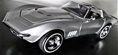 Corvette Chevrolet55Chevy57Stingray18Race12Car1 24Built Metal Body1969Model1963