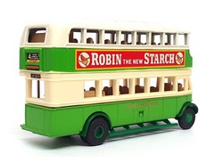 Matchbox Appx 9cm Long Diecast Y-5 – 1929 Leyland Titan Bus R4 – Cream/Green
