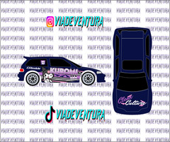 Kuromi 1/64 EF Civic WHITE TONER Universal WaterSlide Decal for Hot
