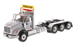 INTERNATIONAL HX620 DAY CAB TRIDEM TRACTOR GREY 1/50 DIECAST MASTERS 71011