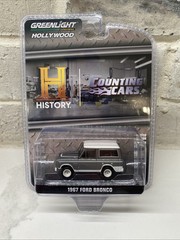2024 Greenlight Collectibles Hollywood Counting Cars 1967 Ford Bronco Silver