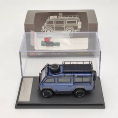 Master 1:64 Land Rover Defender Van Diecast Car Models Hobby Toys Gifts New Blue