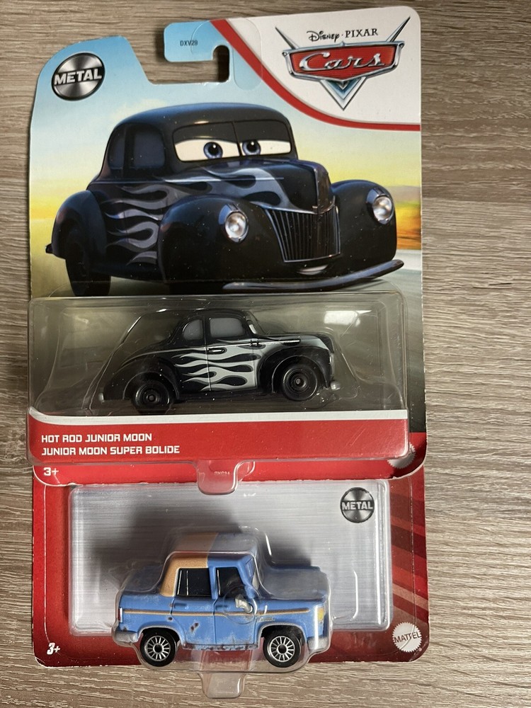 Disney Pixar Cars Otis & Hot Rod Junior Moon 2024 Metal Series Lot of 2
