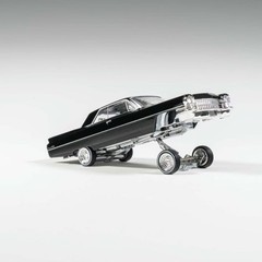 97M 1/64 Cadillac Sedan de Ville Deville 1964 Lowrider Diecast Car Model