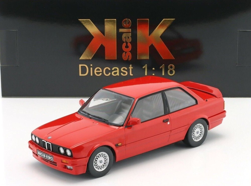 BMW Series 3 320IS E30 Italo M3 1989 Red Kkscale Kkdc180883 1:18 320 IS 180883