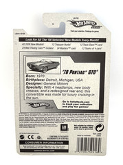 Hot Wheels 2008 New Models 29/40, ’70 Pontiac GTO Convertible