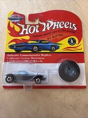 1993 HOT WHEELS – Vintage Collection – Beatnik Bandit – Grey W/button