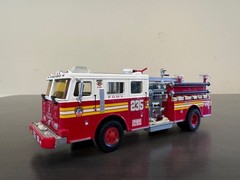 1/64 Code 3 Seagrave Engine #235 FDNY “100 Years of Service”