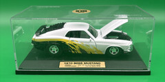 1970 Boss Mustang Ford Diecast 1:32 Model Display Case TootsieToy Brand