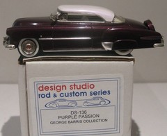 Motor City USA/Design Studio 1:43 DS-136 George Barris 1951 Chevy Purple Passion