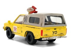 PIZZA PLANET TRUCK YELLOW WEATHERED “TOY STORY” 1/32 DIECAST MODEL BY JADA 36301