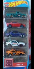 2023 New Hot Wheels Nissan 5 Pack: GTR Silvia Fairlady Datsun Hako Imports JDM