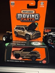 2026 Matchbox Moving Parts 2024 Toyota Sequoia TRD Pro Brown
