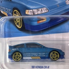 Hot Wheels Honda 6 Car Lot Honda Civic EF CR-X Civic Custom EG In Protectors