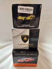 Lot of 3 Lamborghini Toy Cars NIB RC + Friction Veneno & Aventador 1:24 Scale