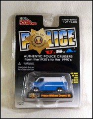 Racing Champions 75 Chevy Van Prince William County, VA Issue # 111 #Z022