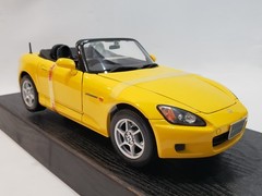 NEW 1/18 HONDA S2000 JDM RH DRIVE SPA Yellow BBS Rims Rare Japanese Version AP1