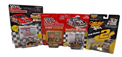 Racing Champions Lot of 4 Rusty Wallace # 2 1:43 & 1:64 Diecast Race Cars