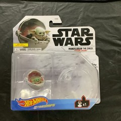 Hot Wheels Star Wars Starships Mandalorian Baby Yoda the Child Hover Pram (P)