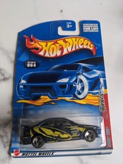 Hot Wheels Tuners 2/4 (2000) Mattel Blue Honda Civic Toy Car #064 MOC HTF