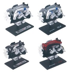 Toys Cabin 1/24 Nissan RB26 Engine NISMO Ver. Complete Set of 4 Skyline GT-R