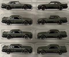 Lot Of 8 Hot Wheels Loose Nissan Cars Never Played Comes In Protector