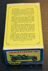 Matchbox “Models of Yesteryear” 1907 Rolls Royce Silver Ghost Y-15 With Box