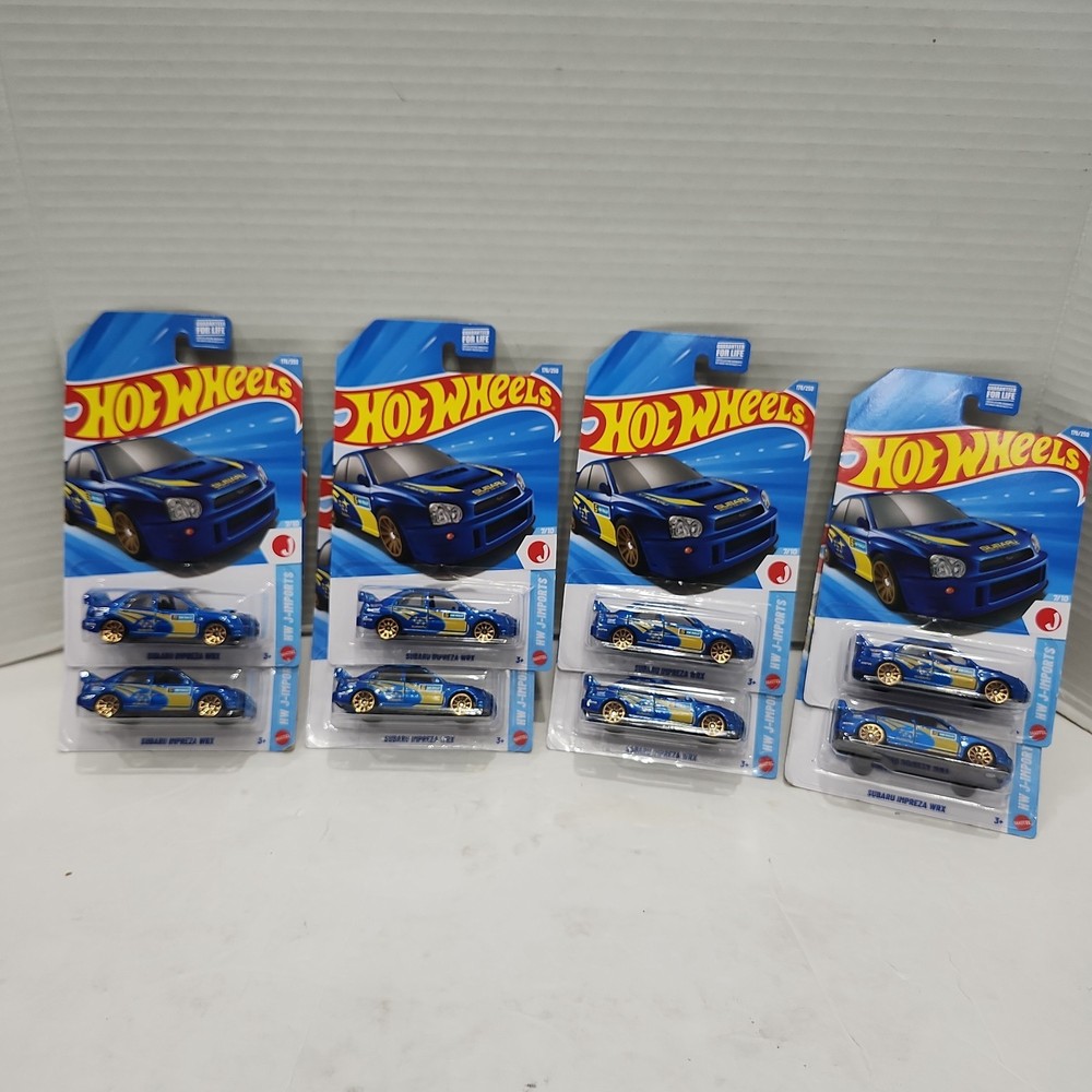 2026 Hot Wheels Subaru Impreza WRX / J-Imports / Lot of 8