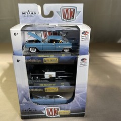 M2 AUTO-THENTICS SET OF 6 Different R Cars w/DISPLAY BOX New