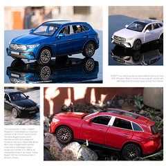 1:32 Mercedes-Benz GLC400 SUV Alloy Diecast Car Model Sound Light Kid’s Toy gift