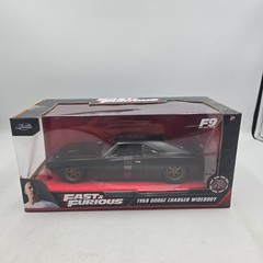 Jada 1:24 Fast & Furious Dom’s 1968 Dodge Charger Widebody Black 32614 Model F9