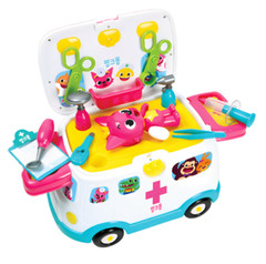 Pinkfong 119 Ambulance Hospital Play Talking Stethoscope KOREA KID TOY