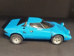 Kyosho 1/18 Lancia Stratos HF Wide Wheel Blue K08137BL