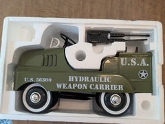 Xonex 1/3 scale Toy PedalVehicle Hydraulic Weapon Carrier LE RARE & Hard to Find